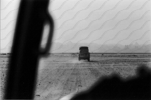 4x4 driving in Sahara desert in Algeria