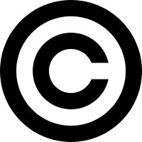 © Copyright symbol or logo, in a copyright notice.