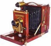 An antique camera to complement an article on history of photography