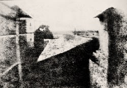 History of photography: first photograph taken by Joseph Nicephore Niepce