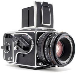 Hasselblad medium format camera 